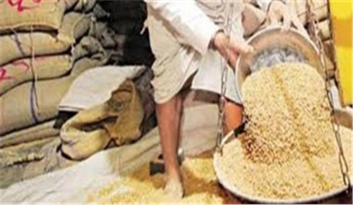 मध्यप्रदेश:अवैध रूप से भंडारित अनाज जब्त