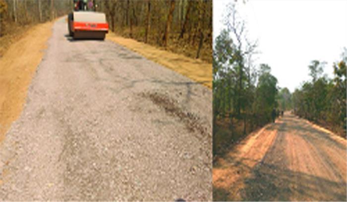 एक-एक इंच काम करना कठिन था, बना ली 9.4 किमी सड़क