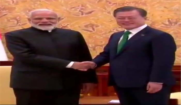 भारत- दक्षिण कोरिया के बीच कई महत्वपूर्ण समझौतों पर हस्ताक्षर