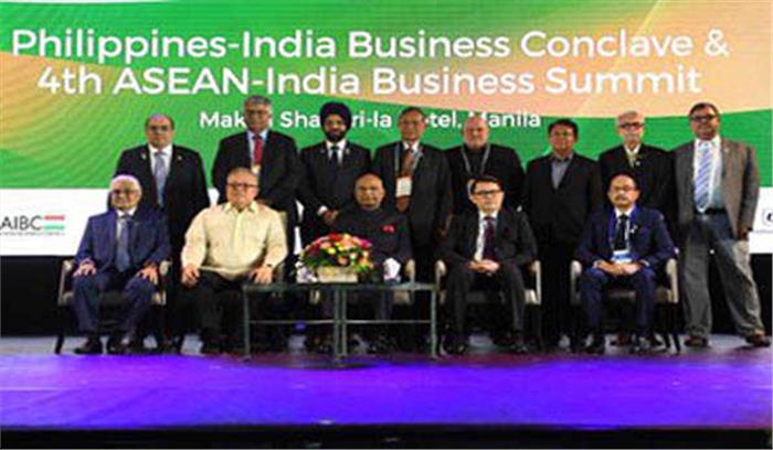 भारत, फिलीपींस के बीच आर्थिक सहयोग महत्वपूर्ण : कोविंद
