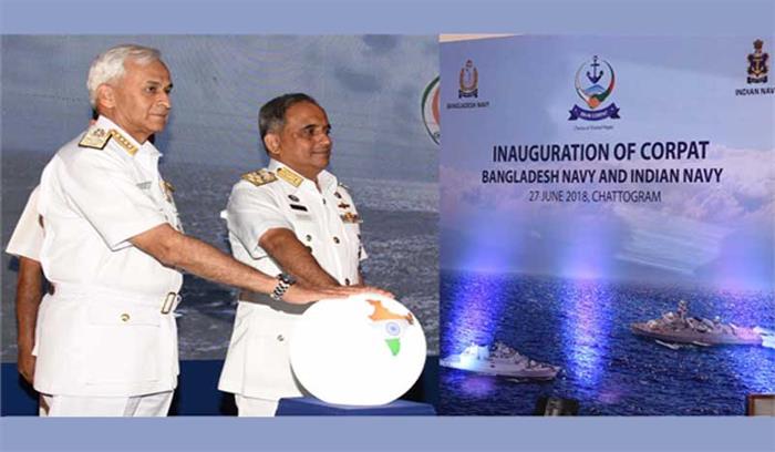 पहली बार भारत और बांग्लादेश नौसेना ने शुरू किया संयुक्त गश्ती अभियान