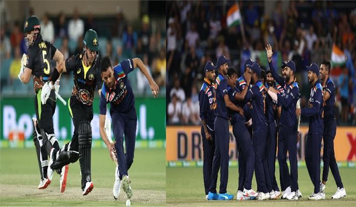 AUSvsIND,1st T20: भारत ने ऑस्ट्रेलिया को 11 रनों से दी मात