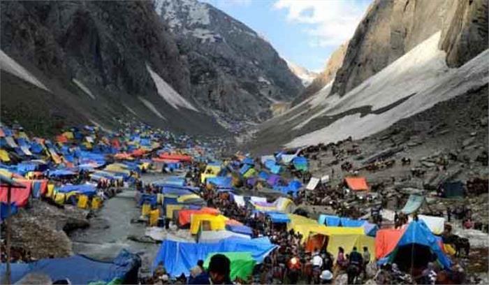सुरक्षा कारणों से अमरनाथ यात्रा को तीन दिनों के लिए​​​​​​​ रोका गया 