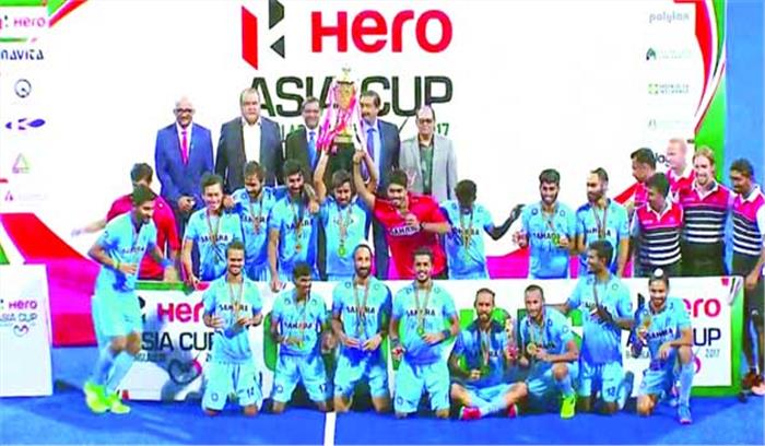 भारत का खिताब पर कब्जा