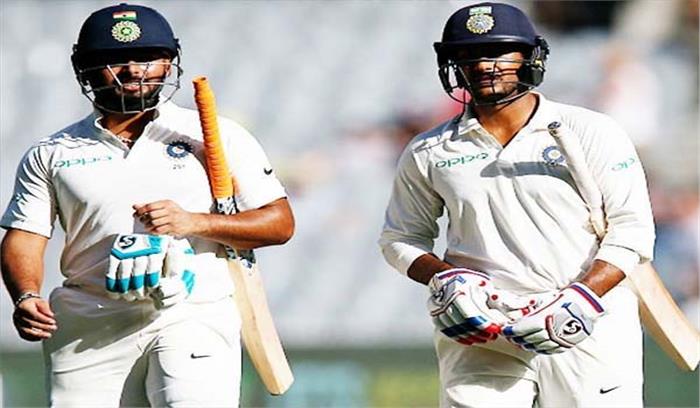 अभ्यास मैच : मयंक, पंत के अर्धशतक, भारत ने खेला ड्रॉ