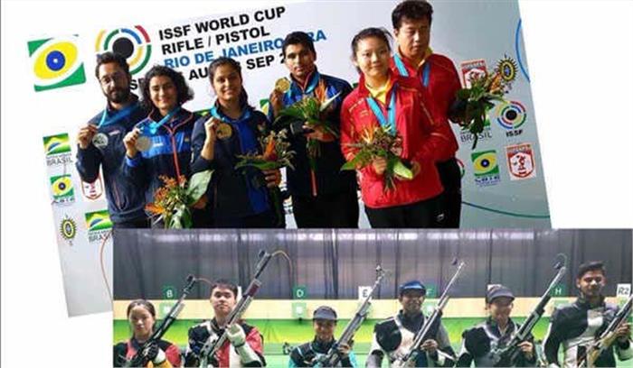 भारत ने पांच स्वर्ण सहित जीते नौ पदक