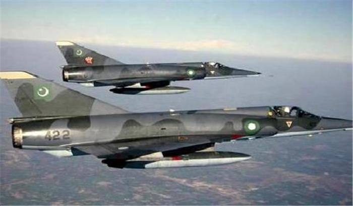 पाकिस्तानी लड़ाकू विमानों ने सियाचिन में भरी उड़ान