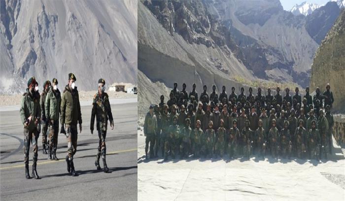 सेना प्रमुख जनरल एमएम नरवणे ने सियाचिन और पूर्वी लद्दाख का किया दौरा