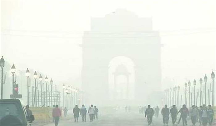 राजधानी में धुंधभरी सुबह, बारिश के आसार राजधानी में धुंधभरी सुबह, बारिश के आसार