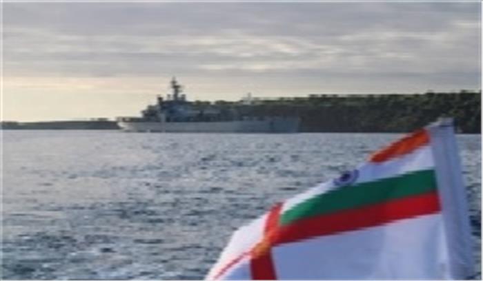 आईएनएस ऐरावत मालदीव में फंसे 198 भारतीयों को लेकर तूतीकोरिन पहुंचा