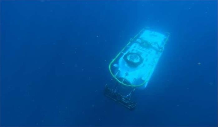 भारतीय नौसेना ने पनडुब्बी बचाव का परीक्षण किया​​​​​​​