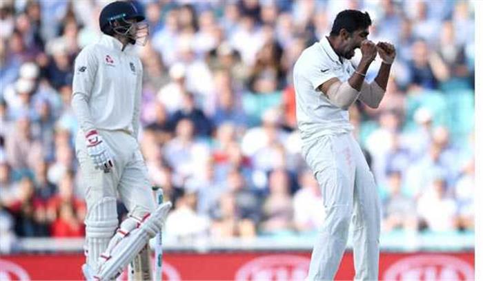 भारतीय गेंदबाजों ने इंग्लैंड को पहले दिन दिए 7 झटके