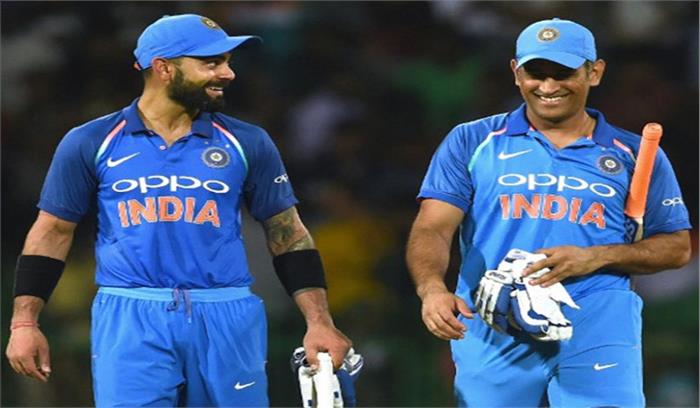 भारतीय टीम भाग्यशाली है कि उसके पास कोहली और महेंद्र सिंह धोनी जैसे कप्तान हैं: गांगुली