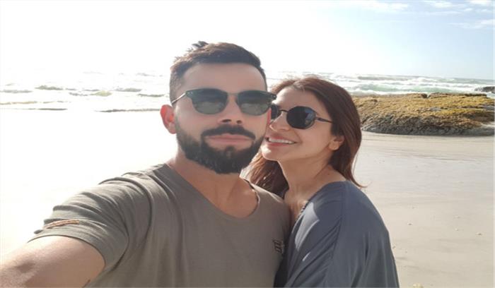 कोहली ने की अनुष्का शर्मा की सराहना