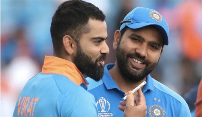 बीसीसीआई कोहली-रोहित के बीच कप्तानी के विभाजन पर करेगी चर्चा बीसीसीआई कोहली-रोहित के बीच कप्तानी के विभाजन पर करेगी चर्चा