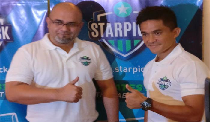 स्टारपिक के ब्रांड एंबेसडर बने सुनील छेत्री