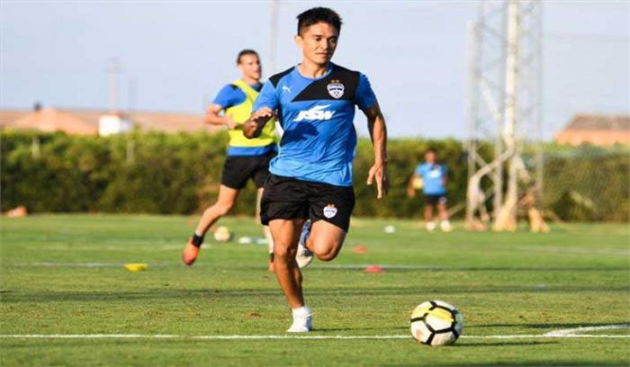  सुनील छेत्री ने मांगा भारत में फुटबॉल के लिए समर्थन