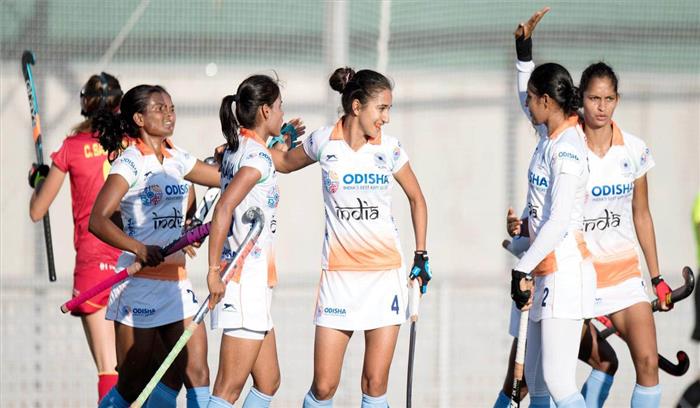 जीत के साथ भारतीय महिला हॉकी टीम ने खत्म किया स्पेन दौरा