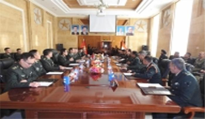 भारतीय, चीनी सैनिकों की लद्दाख में औपचारिक बैठक