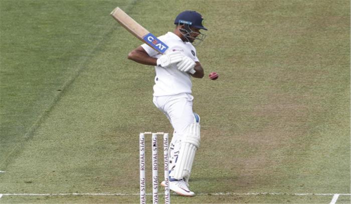 वेलिंग्टन टेस्ट : मयंक का अर्धशतक, भारत की अच्छी शुरुआत 