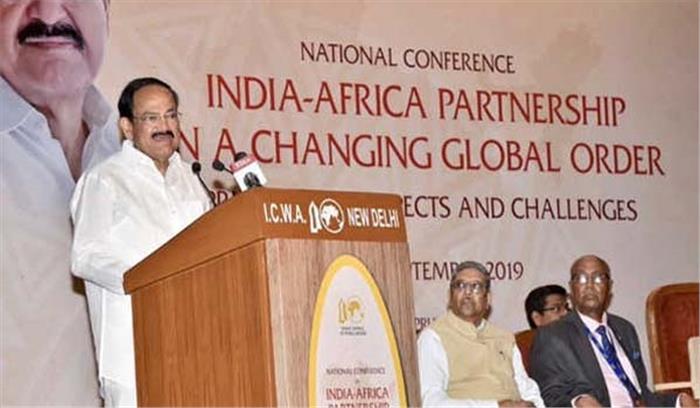 भारत-अफ्रीकी व्यापार संबंधों में विस्तार की व्यापक संभावना : नायडू