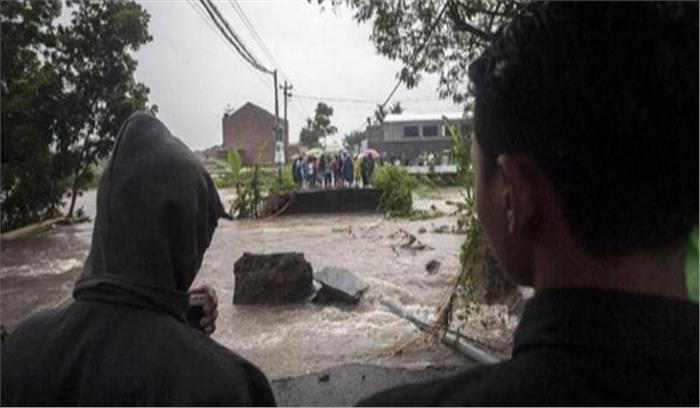 इंडोनेशिया: चक्रवाती तूफान और भूस्खलन से 19 लोगों की मौत