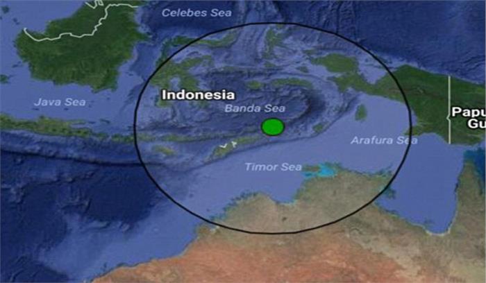 इंडोनेशिया में 6.9 तीव्रता के भूकंप के झटके