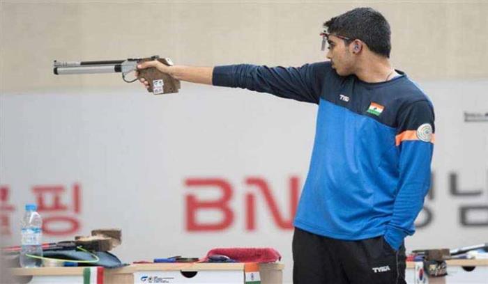 निशानेबाजी विश्व कप: सौरभ को नए जूनियर विश्व रिकॉर्ड के साथ मिला स्वर्ण निशानेबाजी विश्व कप: सौरभ को नए जूनियर विश्व रिकॉर्ड के साथ मिला स्वर्ण