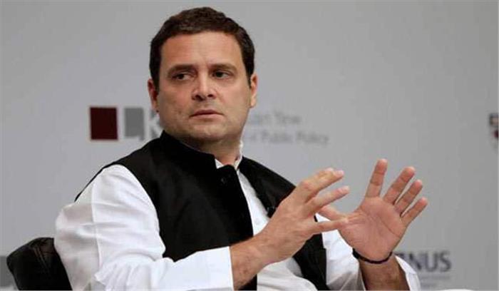 मध्यप्रदेश :  राहुल ने मानी अपनी गलती