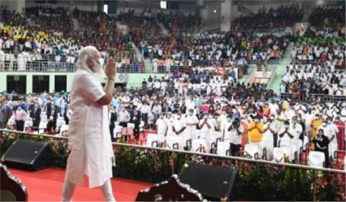 110 लाख करोड़ के गुणवत्तापूर्ण बुनियादी ढांचे का निर्माण लक्ष्य : मोदी