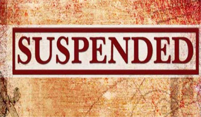 लापरवाही बरतने पर नगर निगम का जेई निलंबित