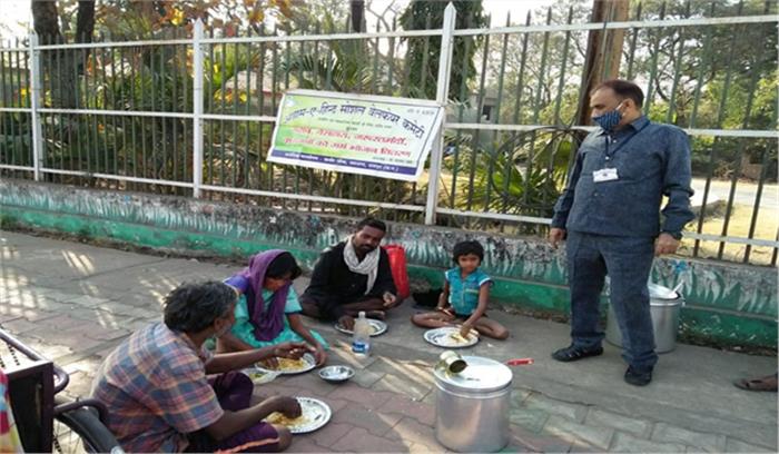 संस्था अवाम ए हिन्द का अनवरत जारी नि:शुल्क भोजन वितरण कार्यक्रम