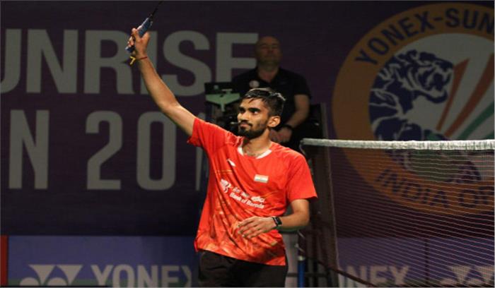 बैडमिंटन : सैयद मोदी टूर्नामेंट के क्वार्टर फाइनल में श्रीकांत, सौरभ