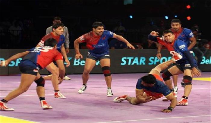 प्रो कबड्डी लीग :  दबंग दिल्ली की दूसरी हार