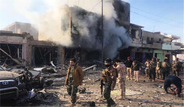 इराक में सिलसिलेवार धमाके में 11 लोग घायल इराक में सिलसिलेवार धमाके में 11 लोग घायल