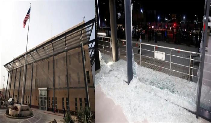 बगदाद में अमेरिकी दूतावास पर रॉकेट से हमला, कोई हताहत नहीं