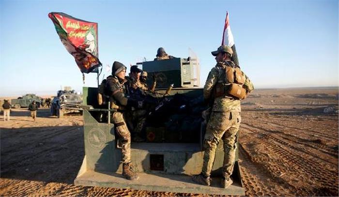 सीरियाई सीमा के पास इराकी सेना ने चलाया आईएस विरोधी अभियान