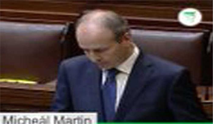 माइकल मार्टिन आयरलैंड के नये प्रधानमंत्री चुने गये माइकल मार्टिन आयरलैंड के नये प्रधानमंत्री चुने गये