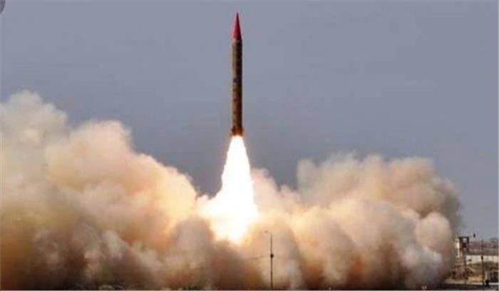 पाकिस्तान ने किया बैलिस्टिक मिसाइल का परीक्षण