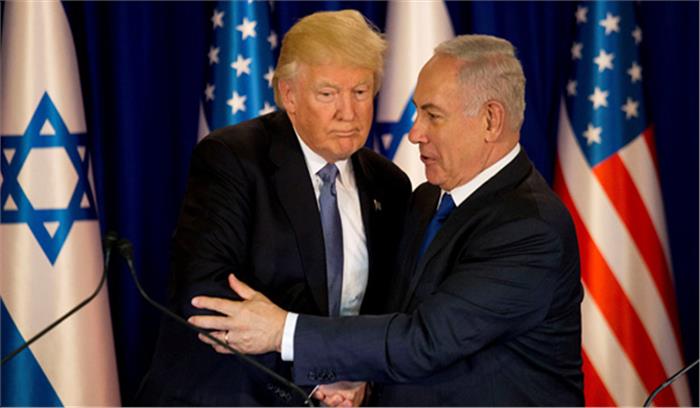 अमेरिकी दूतावास को जेरूसलम ले जाने पर नेतन्याहू ने जताया ट्रंप का आभार