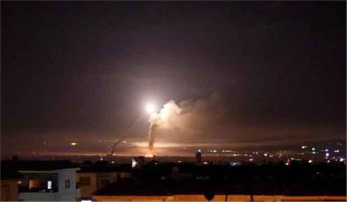 सीरिया में इजरायली और ईरानी सेना आमने-सामने, किए हवाई हमले