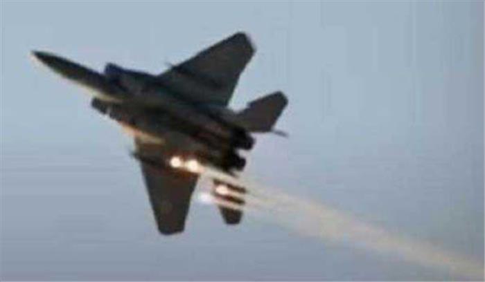 इजरायली विमानों का हमास के ठिकानों पर हमला इजरायली विमानों का हमास के ठिकानों पर हमला