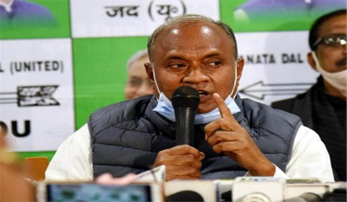 जेडीयू ने आरसीपी सिंह को दी यूपी में भाजपा से गठबंधन तय करने की जिम्मेदारी