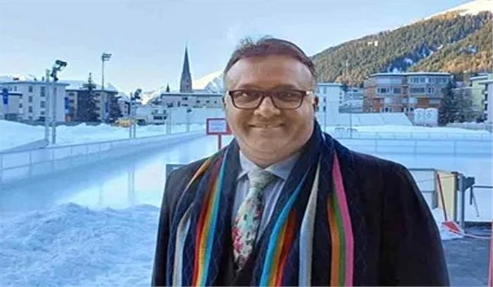 जेजीयू के कुलपति ने डब्ल्यूईएफ दाओस में अपने विचार रखे