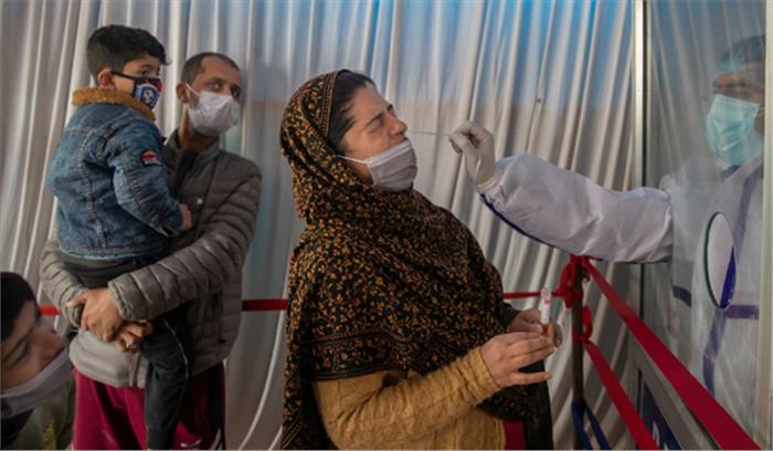 जम्मू-कश्मीर में कोविड से 196 लोग ठीक हुए, 108 नए मामले सामने आए