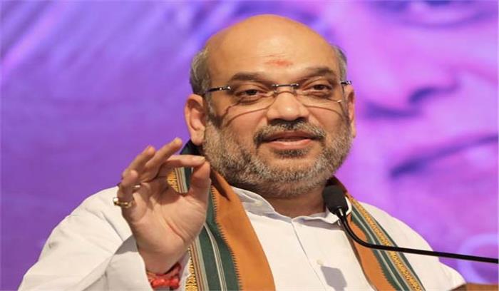 बस्तर पहुंचे अमित शाह, छत्तीसगढ़ की चुनावी रणनीति पर की चर्चा