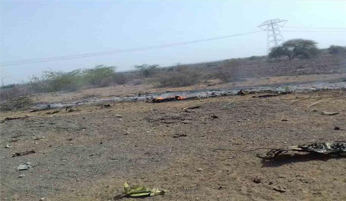 कच्छ में वायुसेना का जगुआर एयरक्राफ्ट दुर्घटनाग्रस्त, पायलट की मौत 