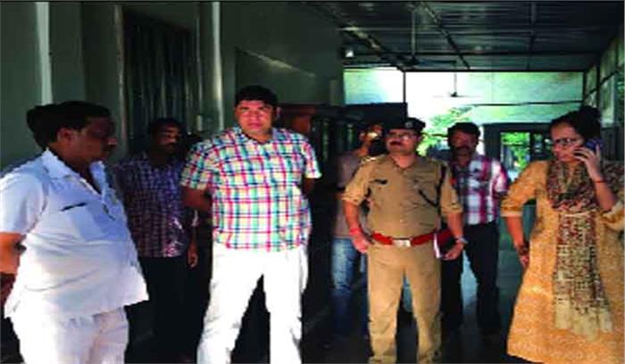 कोतवाली के सामने जैन मंदिर में लाखों के कीमत की मूर्ति चोरी