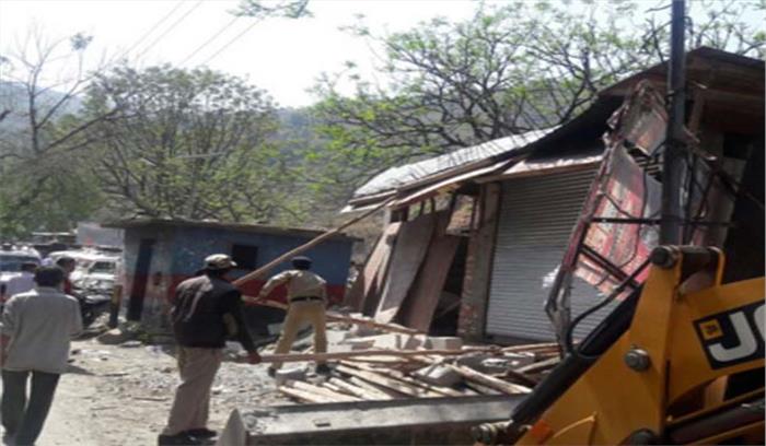 राजस्थान: पच्चीस बीघा भूमि से अवैध निर्माण ध्वस्त