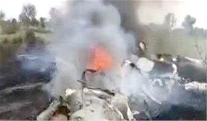 वायुसेना का मिग-27 विमान पोखरण के समीप दुर्घटनाग्रस्त